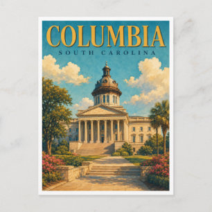 Columbia South Carolina State House GeoSaga Briefkaart