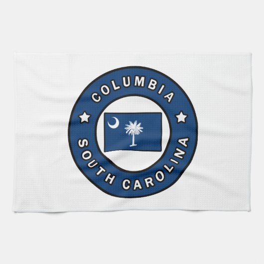 Columbia South Carolina Theedoek (Horizontaal)