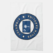 Columbia South Carolina Theedoek (Verticaal)