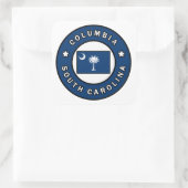 Columbia South Carolina Vierkante Sticker (Tas)