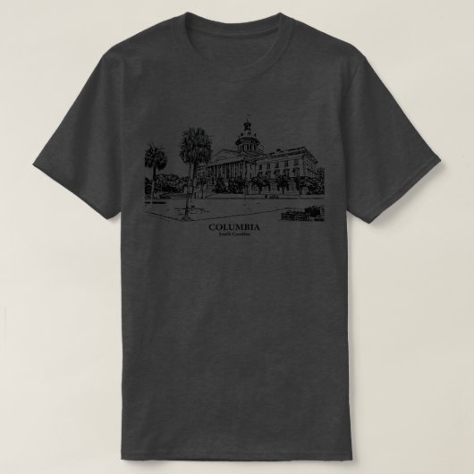 Columbia South Olina 1 T-shirt (Design voorkant)