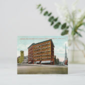 Columbia St., Utica, NY 1909 Vintag Briefkaart (Staand voorkant)