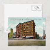 Columbia St., Utica, NY 1909 Vintag Briefkaart (Voorkant / Achterkant)