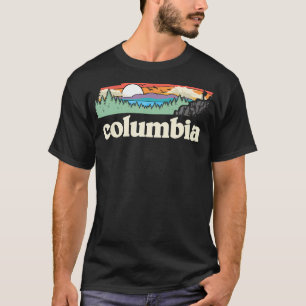 Columbia Tennessee Buitenshuis Retro Natuur Graphi T-shirt