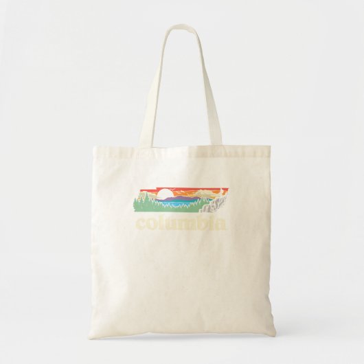 Columbia Tennessee Buitenshuis Retro Natuur Graphi Tote Bag (Voorkant)