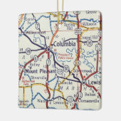 Columbia TN Keramisch Ornament (Links)