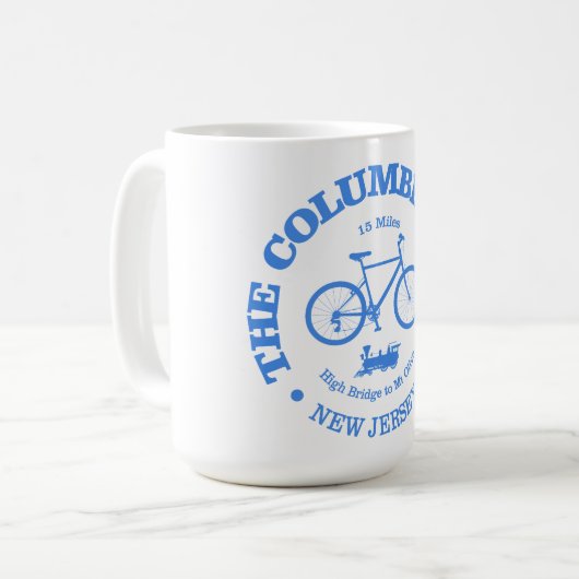 Columbia Trail (cycling) Koffiemok (Voorkant links)