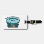 Columbia Trail New Jersey Bagagelabel (Voorkant horizontaal)