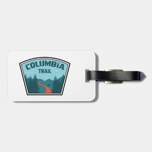 Columbia Trail New Jersey Bagagelabel (Achterkant horizontaal)