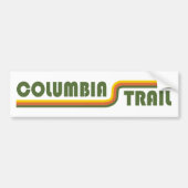 Columbia Trail New Jersey Bumpersticker (Voorkant)