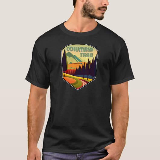 Columbia Trail New Jersey kleuren T-shirt (Voorkant)