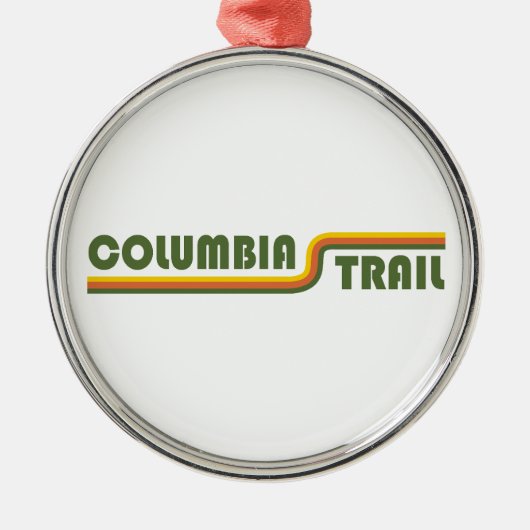 Columbia Trail New Jersey Metalen Ornament (Voorkant)