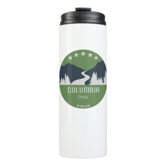 Columbia Trail New Jersey Thermosbeker (Voorkant)