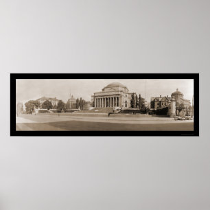 Columbia University NY Foto 1909 Poster