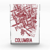 COLUMBIA Urban Blueprint Art Print Fotoblokken (Voorkant)