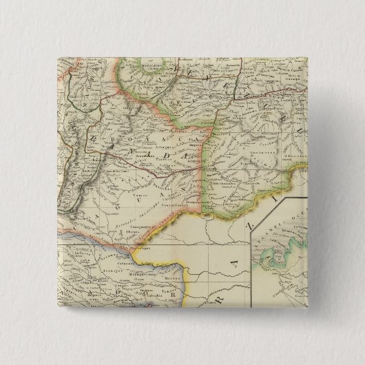 Columbia Vierkante Button 5,1 Cm (Voorkant)