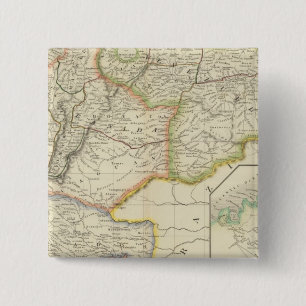 Columbia Vierkante Button 5,1 Cm