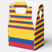 Columbia vlag Favor Box Bedankdoosjes (Geopend)