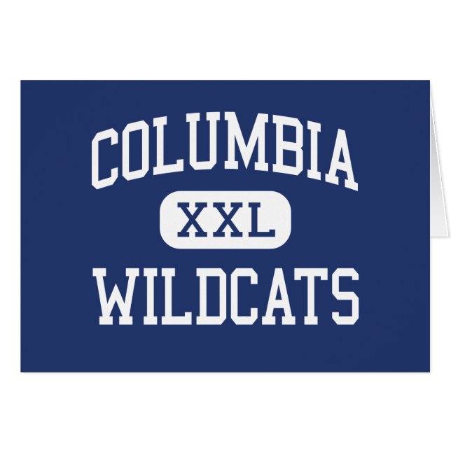 Columbia - Wilde katten - Hoog - Columbia (Voorkant Horizontaal)
