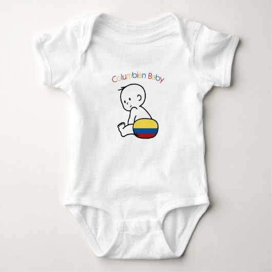 Columbiaanse Baby Romper (Voorkant)