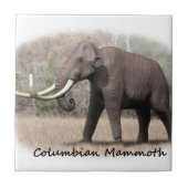 Columbiaanse Mammoth Tegeltje (Voorkant)