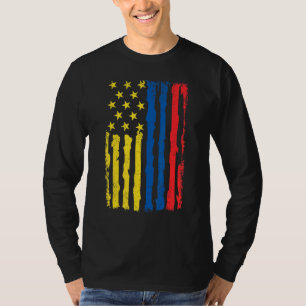 Columbian American Pride Amerikaanse vlag Columbia T-shirt
