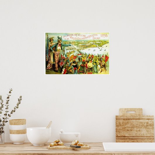 Columbian Exposition - Print (Keuken)