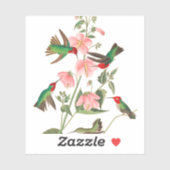 Columbian Humming door John James Audubon Sticker (Vel)