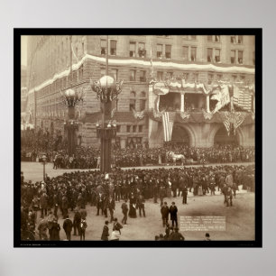 Columbian Parade Chicago IL 1892 Poster