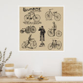 Columbias fietsen poster (Keuken)