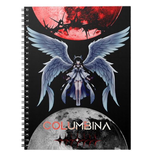 columbina - genshin notitieboek (Voorkant)