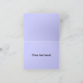 Columbine bloem notitiekaart (Binnen)