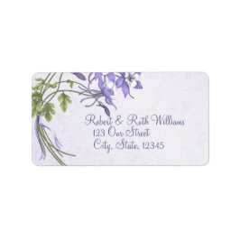 Columbine Boeket 2 Adresetiketten Etiket