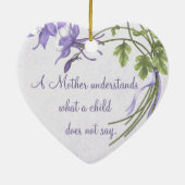 Columbine Bouquet Ornament (Achterkant)