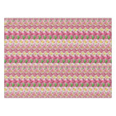 Columbine Flowers Elegant Floral Rectangle Tafelkleed (Voorkant (Horizontaal))