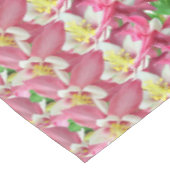 Columbine Flowers Elegant Floral Rectangle Tafelkleed (Gekanteld)