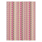 Columbine Flowers Elegant Floral Rectangle Tafelkleed (Voorkant)