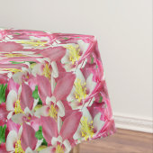 Columbine Flowers Elegant Floral Rectangle Tafelkleed (Voorbeeld)