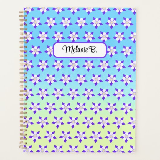 Columbine Flowers Planner (Voorkant)