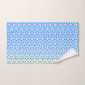 Columbine geel & groen bad handdoek (Handdoek)