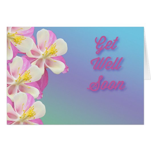 Columbine krijgt snel weer een gloeiend roze en wi (Voorkant Horizontaal)