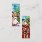 COLUMBINE/Mode Ontwerper, uitvoerende Kunsten Mini Visitekaartje (Voorkant / Achterkant)