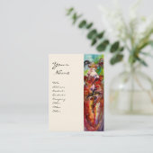 COLUMBINE/Mode Ontwerper, uitvoerende Kunsten Visitekaartje (Staand voorkant)