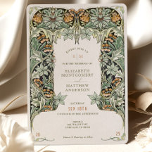 Columbine Morris Victoriaans Vintage bruiloft