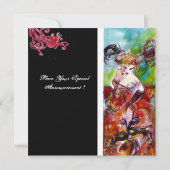 COLUMBINE, Sweet Sixteen Masquerade Party, rood bl Kaart (Achterkant)