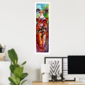 COLUMBINE/Venetiaanse Masquerade Ball Poster (Thuiskantoor)