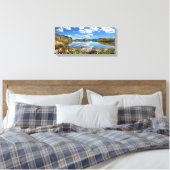 Columbinebekken - Weminuche Wilderness - Colorado Canvas Afdruk (Insitu (Slaapkamer))