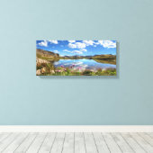 Columbinebekken - Weminuche Wilderness - Colorado Canvas Afdruk (Insitu (Houten vloer))