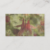 Columbineste digitale kunst visitekaartje (Achterkant)