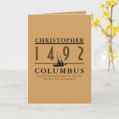 Columbus 1492 kaart (Gele Bloem)
